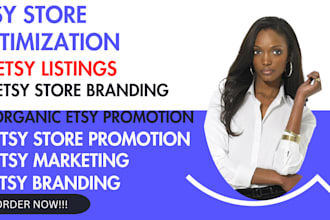 do organic etsy shop or listing promotion to increase etsy sales and visitors
