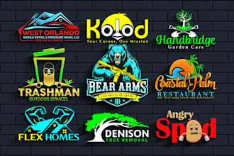 create incredible logo design redesign or brand identity