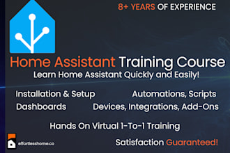 provide home assistant training