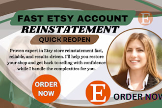 reinstate your etsy account suspended with pro appeal letter for etsy reopen