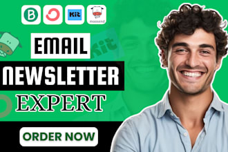 setup brevo account design brevo convert kit newsletter template moosend expert
