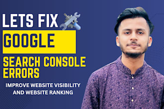 fix google search console errors, indexing issues, and sitemap problems