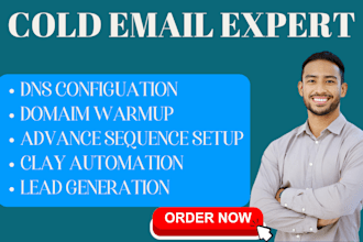 dominate cold email lead generation email deliverability