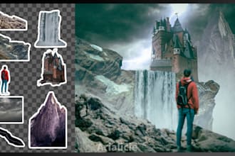 create realistic photo manipulation and fantasy composite