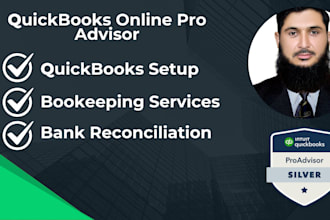 do quickbooks bookkeeping, account reconciliation, and setup