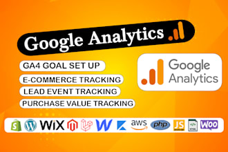 fix or set up google analytics 4, ga4 ecommerce tracking within 6hrs