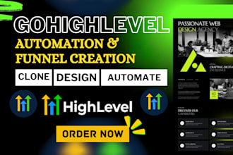 create gohighlevel crm workflow,ghl automation,gohighlevel product landing page
