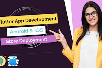 develop ,fix ,reskin flutter mobile apps for android and ios