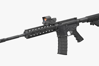 create high quality 3d gun models sci fi weapons and game ready grenade assets