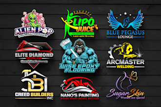 do stunning logo design, redesign and brand identity