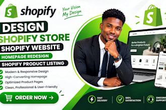 design shopify store shopify website homepage redesign shopify product listing