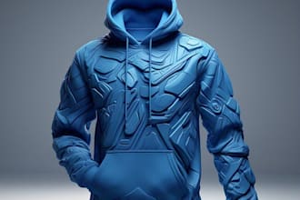do 3d clothing mockup, 3d cloth animation, 3d cloth apparel designs in clo3d
