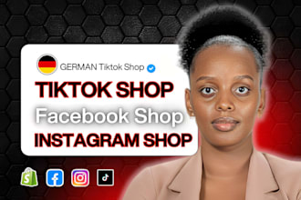 setup germany tiktok shop, integrate with shopify store, tiktok shop listing