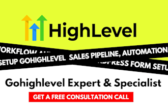 setup gohighlevel sale pipeline, automation workflow, wordpress form submission