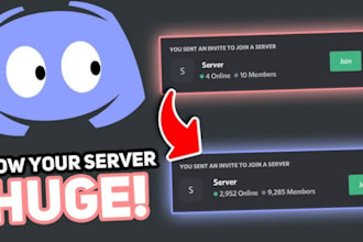 grow advertise, and promote your discord server growth to get real active member
