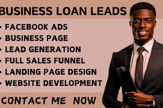 business loan leads commercial loan leads loan leads facebook ads google ads