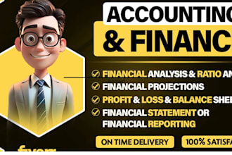 do accounting and finance assignments, financial statements and analysis reports