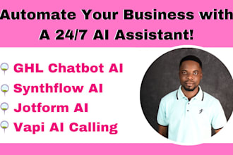 vapi ai calling agent ghl chatbot ai voice agent synthflow make com jotform ai