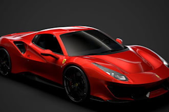 design 3d car interior and exterior, motorhome, 3d camper, fivem car