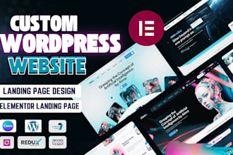 build wordpress website design wordpress elementor pro woocommerce store sales