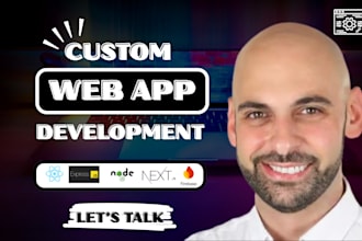 develop react js, nodejs express nextjs, mongodb mysql restapi mern stack webapp