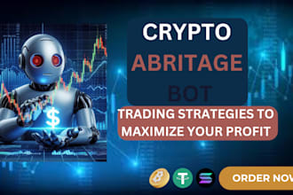 develop a custom crypto arbitrage trading bot with API integration
