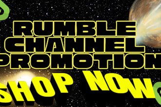 professionally promote your rumble video for maximum exposure