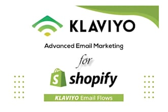set up klaviyo email newsletter, klaviyo email flows as shopify email marketing