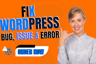 fix wordpress issue speed optimization customize wordpress website wordpress bug