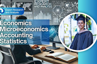do research and analysis in economics, accounting, stats