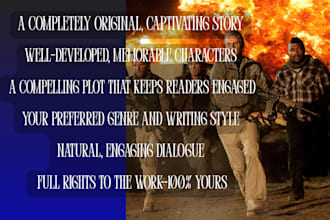ghostwrite and edit your heart thumping thriller novel
