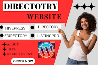 setup fix directory website edirectory hivepress listingpro brilliant directory