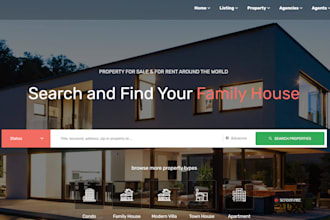 real estate website home website realtor website real estate build website