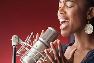 sing soulful christian song rnb gospel music worship song as soulful vocalist