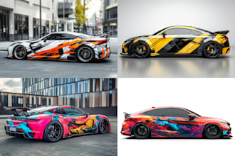 do professional car wrap, and any vehicle wrap design