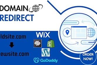 redirect your domain or migrate website to new host with seo