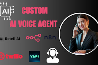 vapi ai voice agent, ai cold calling,ai calling agent, n8n, twilio, retell