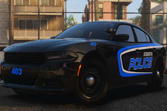 design custom livery for fivem ems, police, sports vehicles, bikes, chain, ped