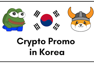 promote your crypto in korea, meme coin, ai, p2e etc