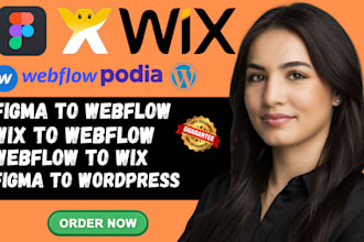 wix website design wix website redesign clone figma to wix webflow to wix