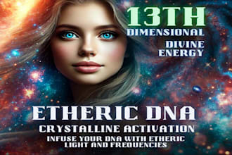 etheric dna divine activation kundalini spiritual growth third eye awakening