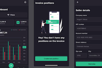 develop ai generated invoice app, ai video generator app, ai invoice webs