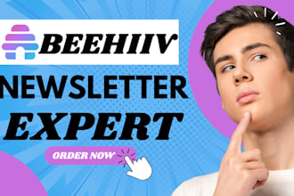 setup beehiiv account beehiiv ai newsletter template design beehive landing page