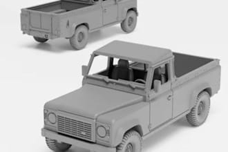 do 3d car model aircraft model window lighting bike model for game