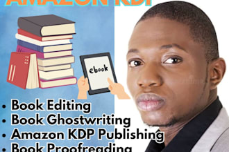 edit and format cookbooks for publishing on amazon kindle KDP