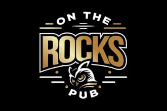 design classic cocktails bar beer logo