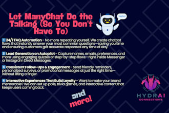 build optimize and troubleshoot your manychat flows