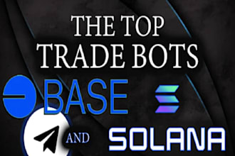 create solana trading bot, solana volume bot, solana meme coin bot, volume bot,