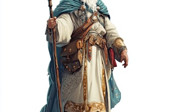 draw fantasy or fan art character illustration