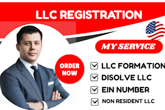 do llc registration for US and non US residents obtain ein number tax id